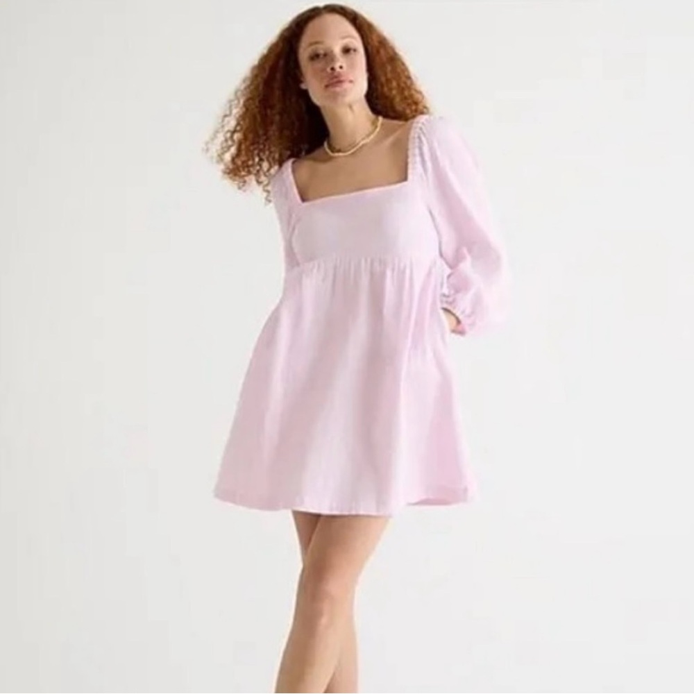 J. Crew Pink Babydoll Sundress